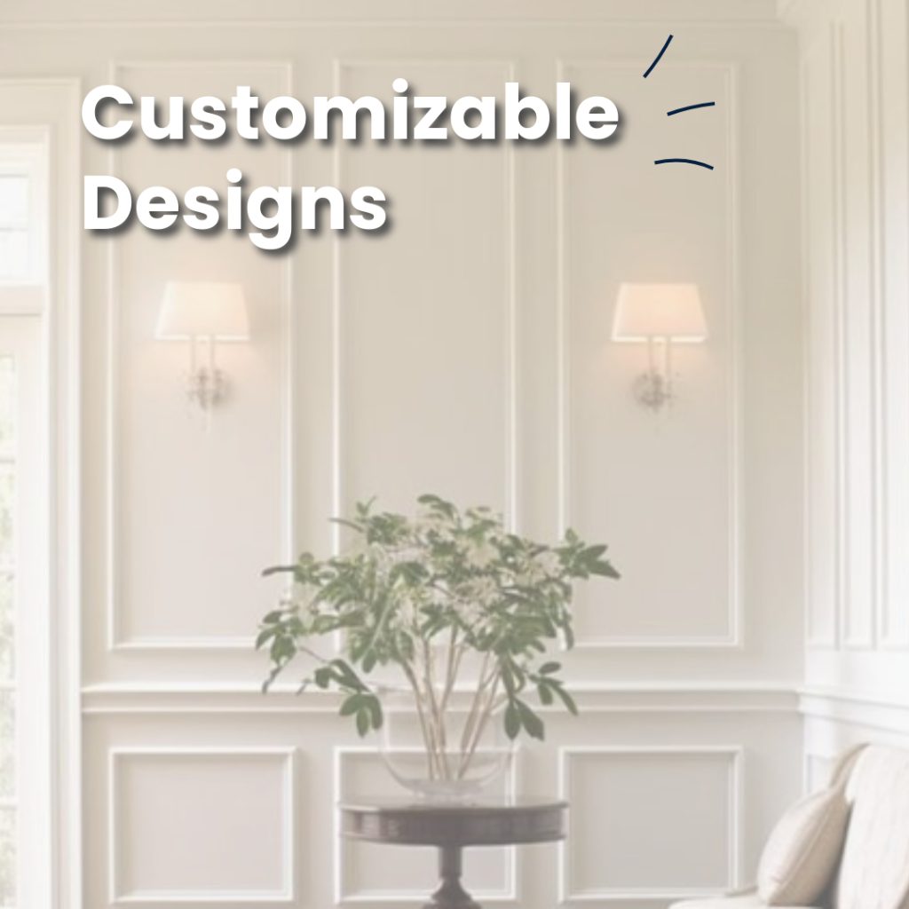10 reasons wall paneil- customizable designs