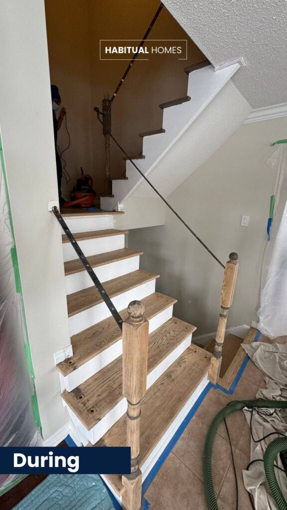 staircase-during-hard-work