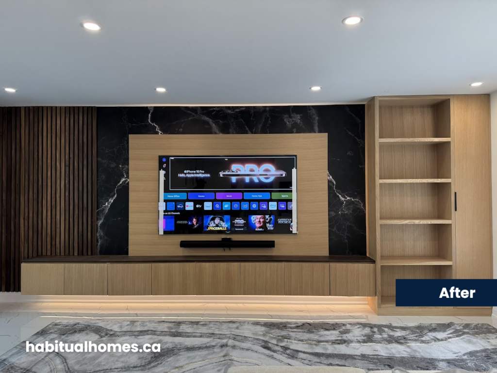 custom cabinetry wall unit