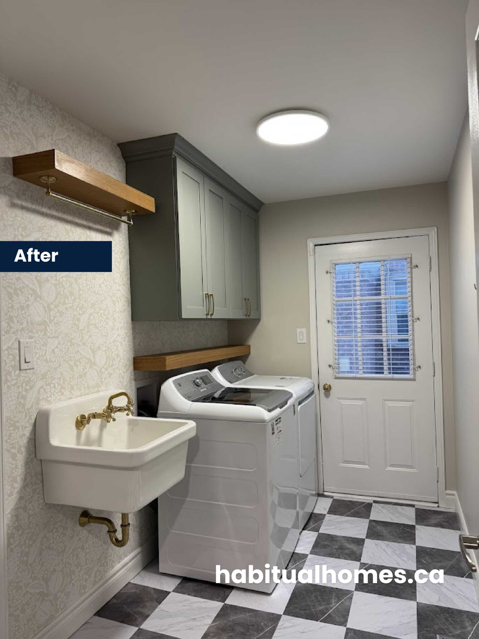Toronto Laundry Room Makeover: A Stunning Before & After Reveal ...