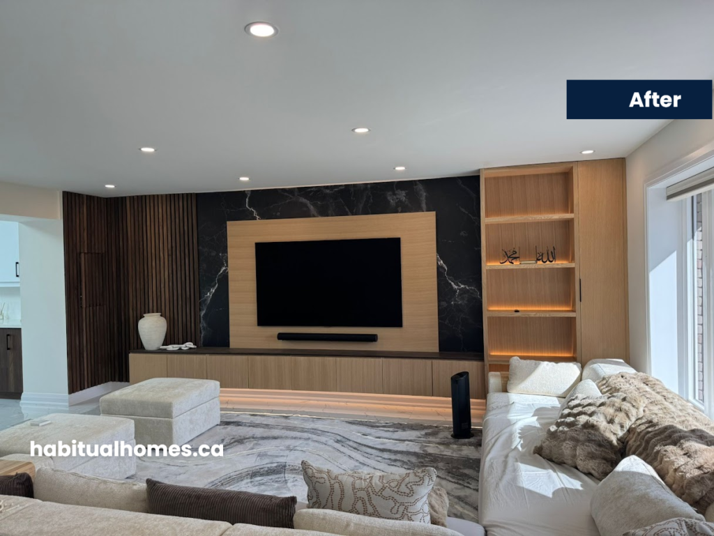 living room wall unit