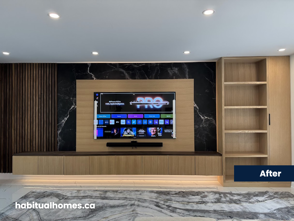 custom cabinetry wall unit