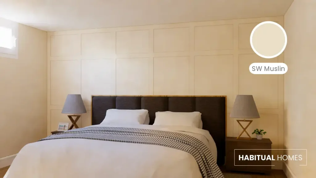 Basement Bedroom - SW Muslin
