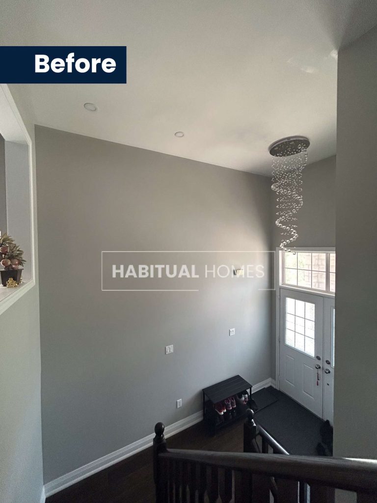 Before-accent-wall-Markham-toronto