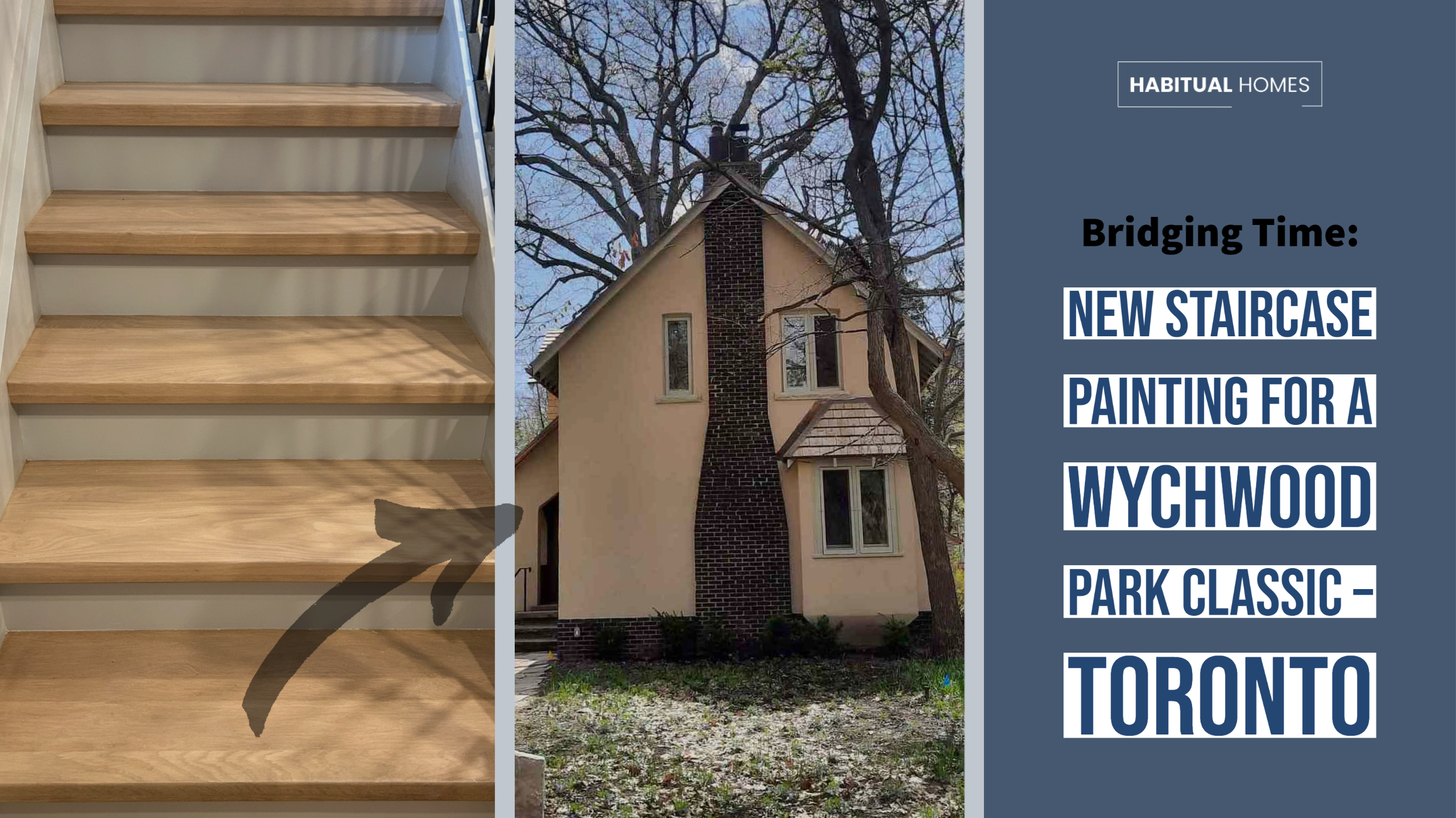 Bridging Time_ New Staircase Painting for a Wychwood Park Classic – Toronto-1 (1)