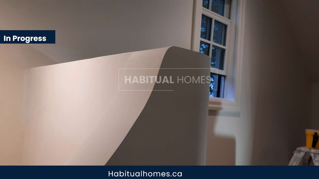 Completed Stair Railing Toronto