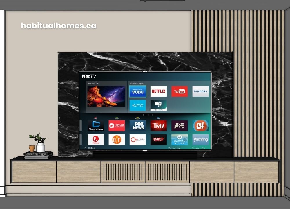 Custom Media Wall Design in Toronto