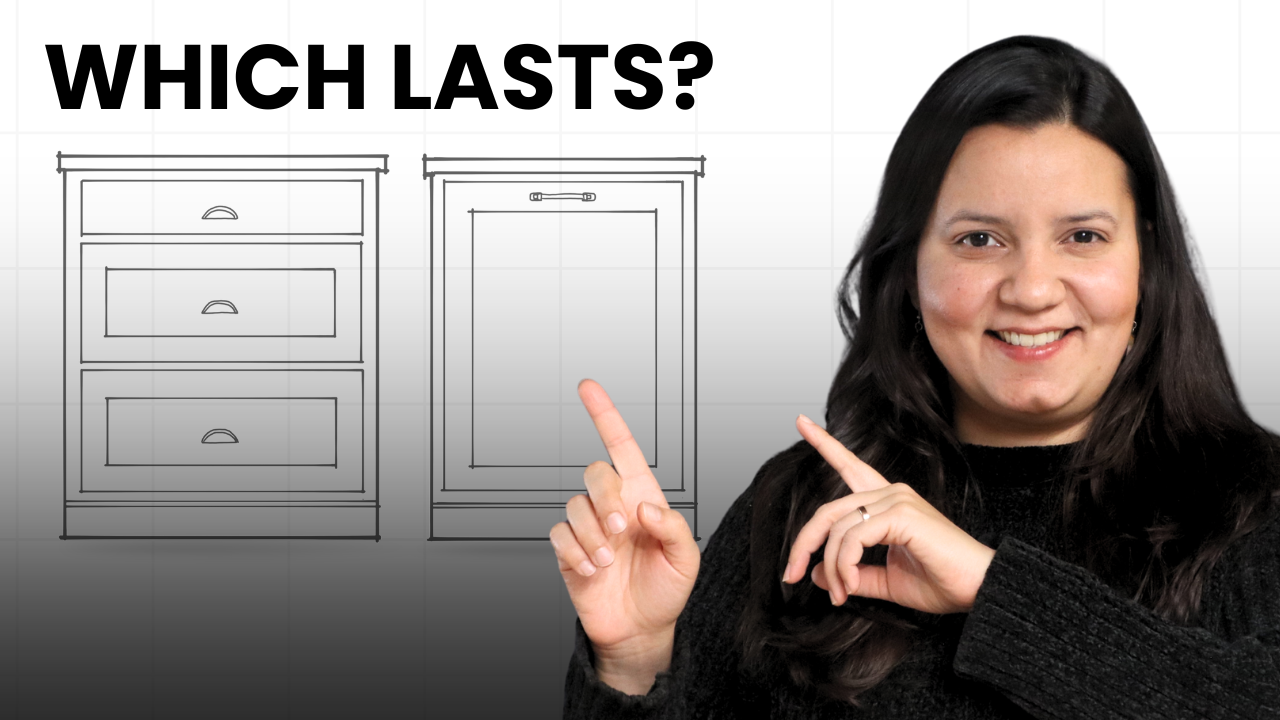 Drawers or Doors on Your Lower Cabinets? The Answer Nobody Gives You
