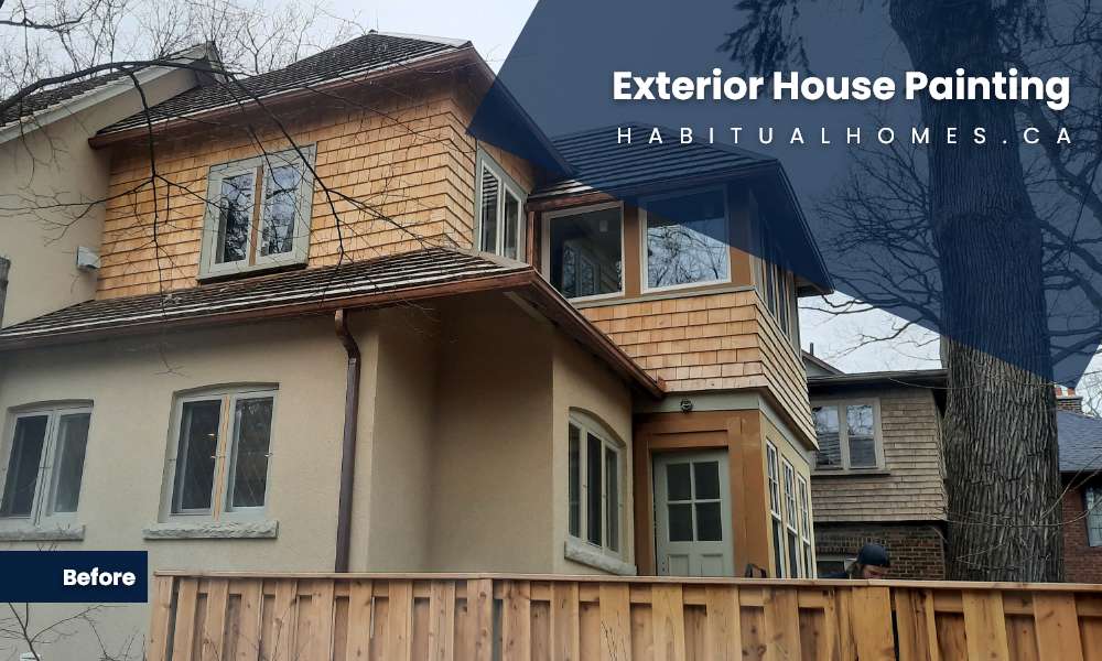 Exterior House Painting Toronto - Before