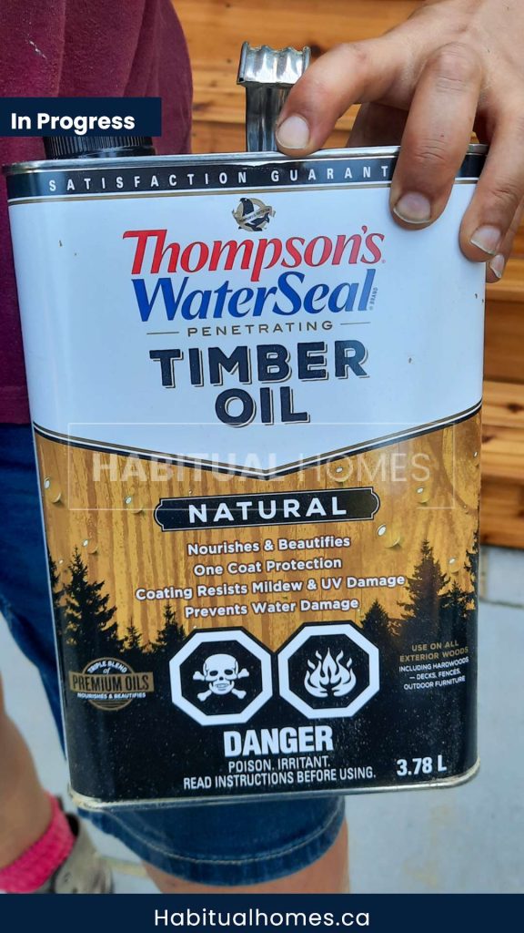 Thompson's WaterSeal Timber Oil Natural
