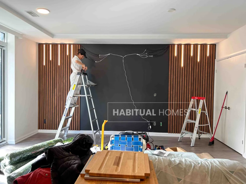 LED-Installation-Process