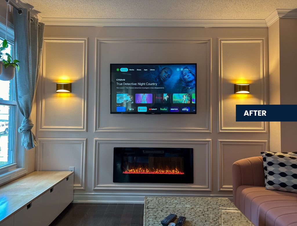 Livng room makeover