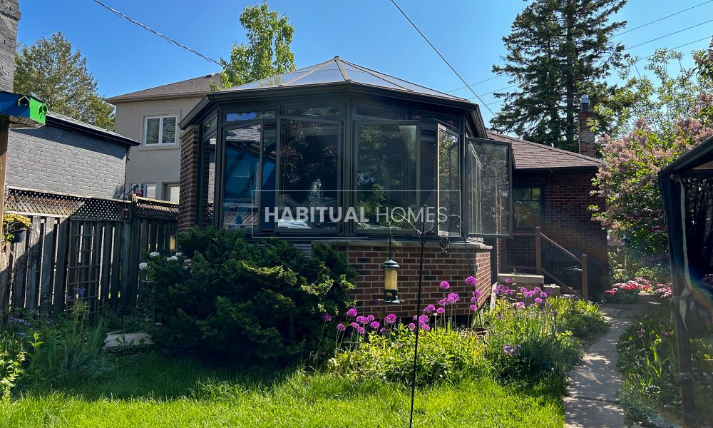 Lovely Sunroom Makeover - Exterior