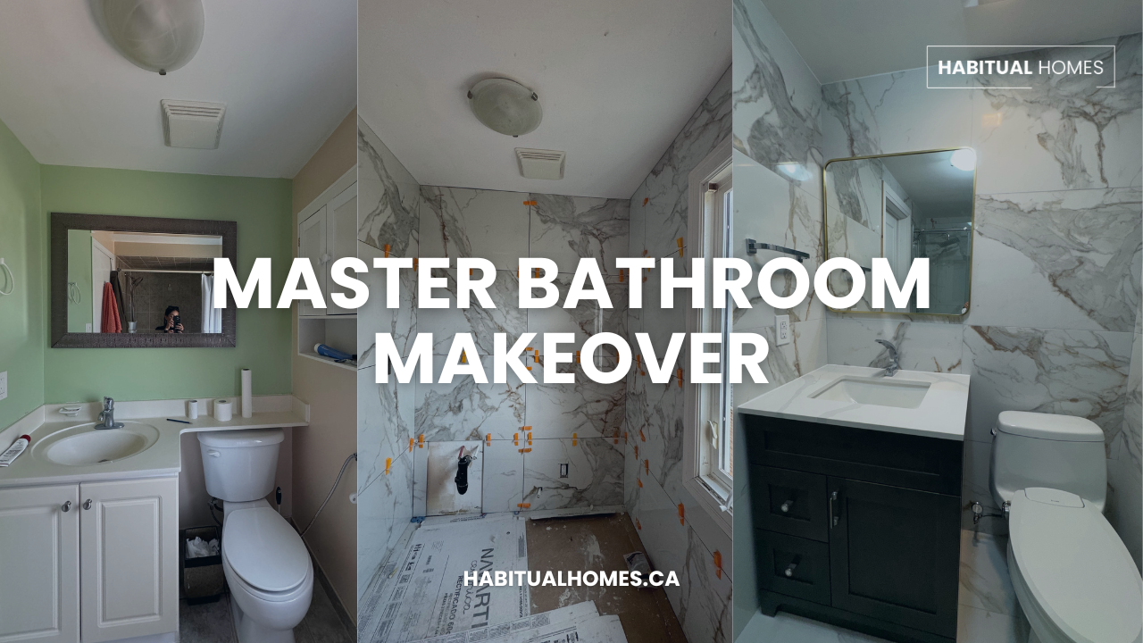 Master Bathroom Makeover - Toronto