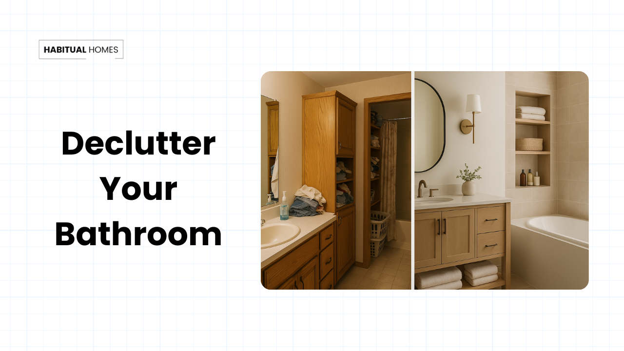 Master Bathroom Storage Ideas -Toronto - Habitual Homes