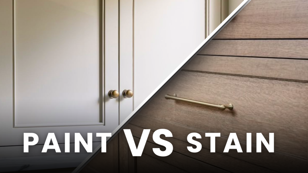 PAINT VS STAIN
