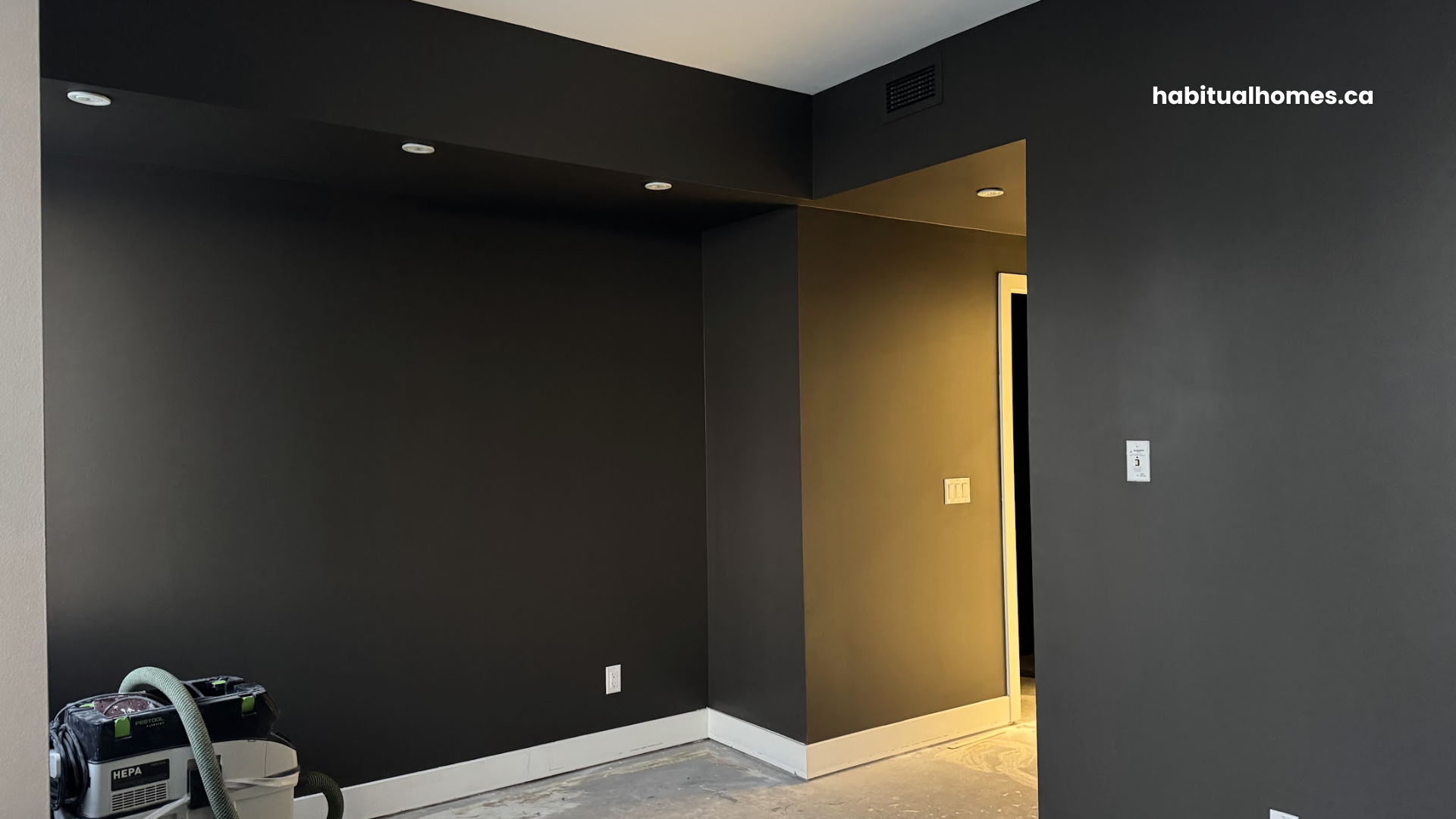Primary Bedroom Transformation with SW Urbane Bronze — Downtown Toronto