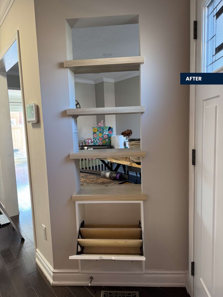 Shoe cabinet entrance whitby ontario