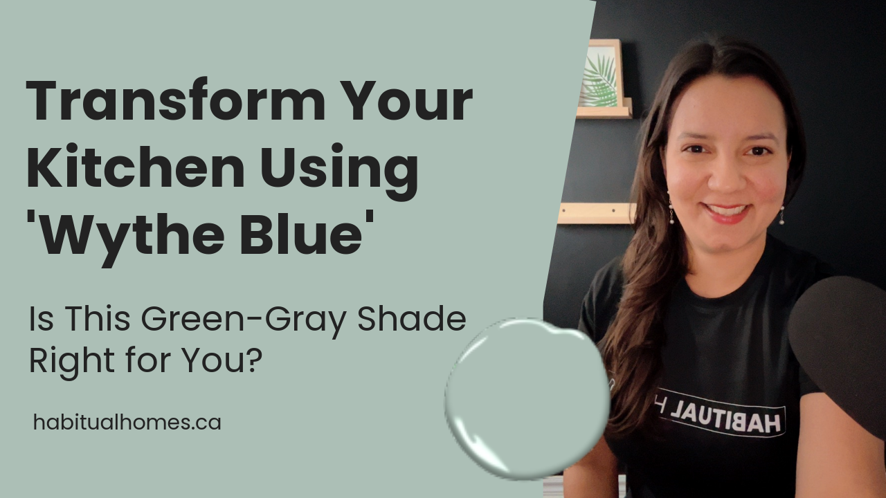 Transform Your Kitchen Using 'Wythe Blue' Is This Green-Gray Shade Right for You