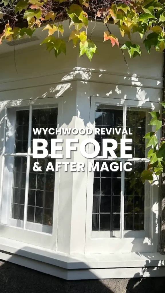WychwoodPark_WindowTrim_Paint beofre and After.