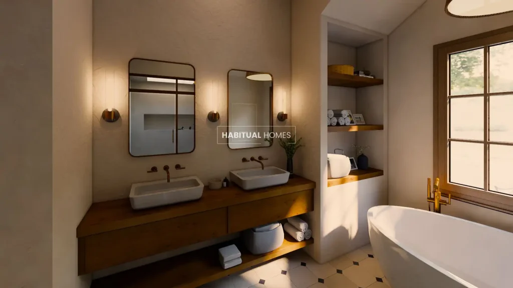 bathroom makeovers before and after- decor