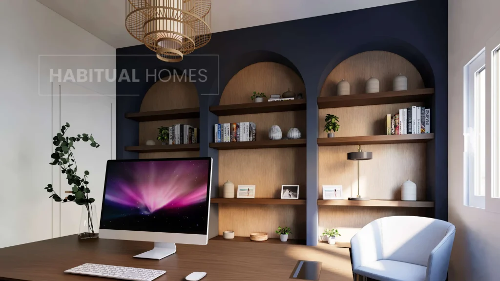 modern-home-office-arched-bookshelf-design-toronto