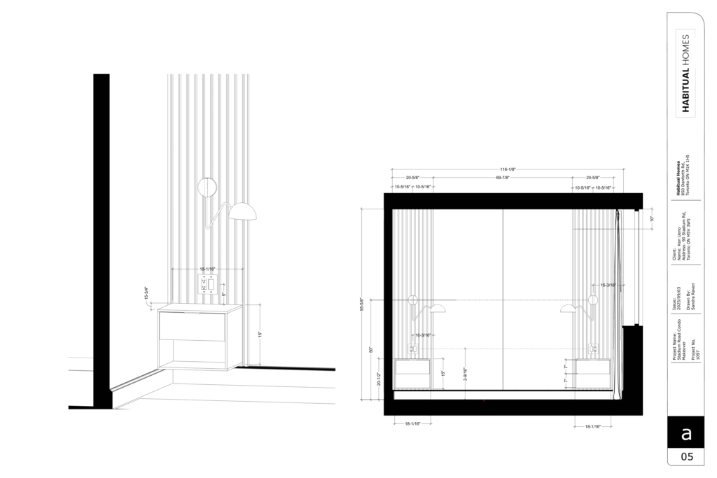 side table detail drawing