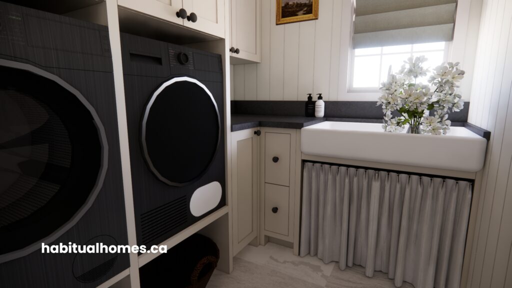 stacked-washer-dryer-built-in-cabinets